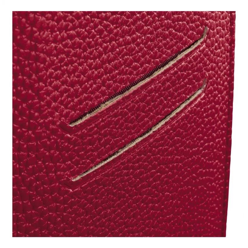 Hama 00137097 funda tipo bolsa universal para móviles de hasta 16,0 x 8,9 x 1,2 cm, polipiel, roja