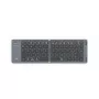 Hama Travel 450 QWERTZ alemán Bluetooth negro, gris oscuro