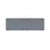 Hama Travel 450 QWERTZ alemán Bluetooth negro, gris oscuro