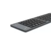 Hama Travel 450 QWERTZ alemán Bluetooth negro, gris oscuro