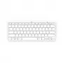 Hama Travel 400 QWERTZ alemán Bluetooth gris, blanco