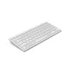 Hama Travel 400 QWERTZ alemán Bluetooth gris, blanco