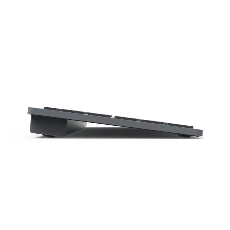 Hama Travel 400 QWERTZ alemán Bluetooth negro, gris oscuro