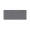 Hama Travel 400 QWERTZ alemán Bluetooth negro, gris oscuro
