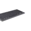 Hama Travel 400 QWERTZ alemán Bluetooth negro, gris oscuro
