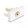 Toma DeLOCK 90843 2 x 3,5 mm conector de cable blanco