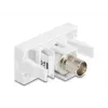 DeLOCK Módulo Keystone 90855 BNC BNC Blanco 22,5 mm 45 mm 33 mm