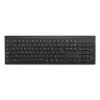 Teclado inalámbrico Kensington KB150 EQ, tamaño completo (100%), inalámbrico, RF inalámbrico, membrana, QWERTY, negro