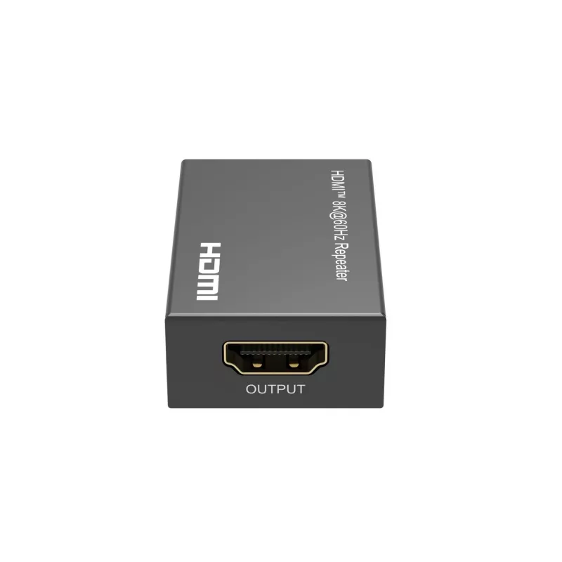 Repetidor HDMI MicroConnect MC-HDMIREPEATER-8K resolución 8K