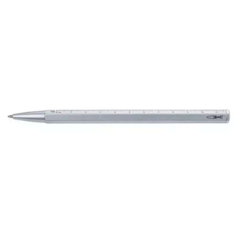 Bolígrafo multifunción TROIKA CONSTRUCTION BASIC negro plata
