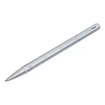 Bolígrafo multifunción TROIKA CONSTRUCTION BASIC negro plata