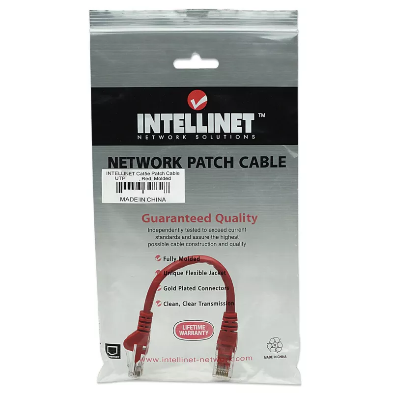 Intellinet cable de conexión Cat5e UTP 0,50 m (318198)