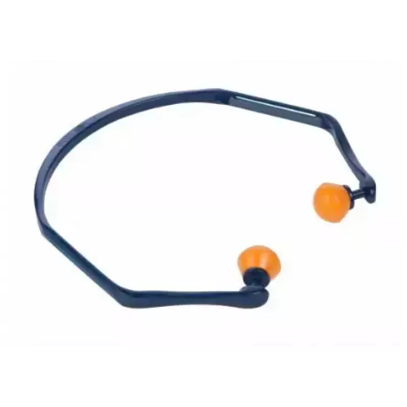 3M 1310 protector auditivo con arco, arco azul, tapones naranjas