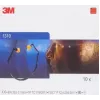 3M 1310 protector auditivo con arco, arco azul, tapones naranjas
