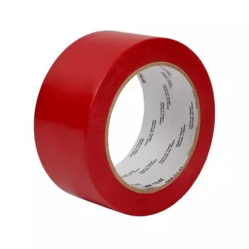 3M 764R5033 cinta adhesiva para interiores 33 m, policloruro de vinilo (PVC) rojo