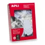 Etiquetas APLI 00390 500 unidades blanco rectangular 2,2x3,5 cm