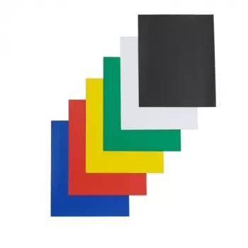 Cuadrados magnéticos Nobo 150x150mm colores surtidos (6), negro, azul, verde, rojo, blanco, amarillo, 150 mm, 150 mm, 192 x 7 x 192 mm, 300 g, 6 uds.