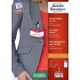 Etiqueta sin adhesivo AVERY 4822 transparente blanco rectangular 32 uds.