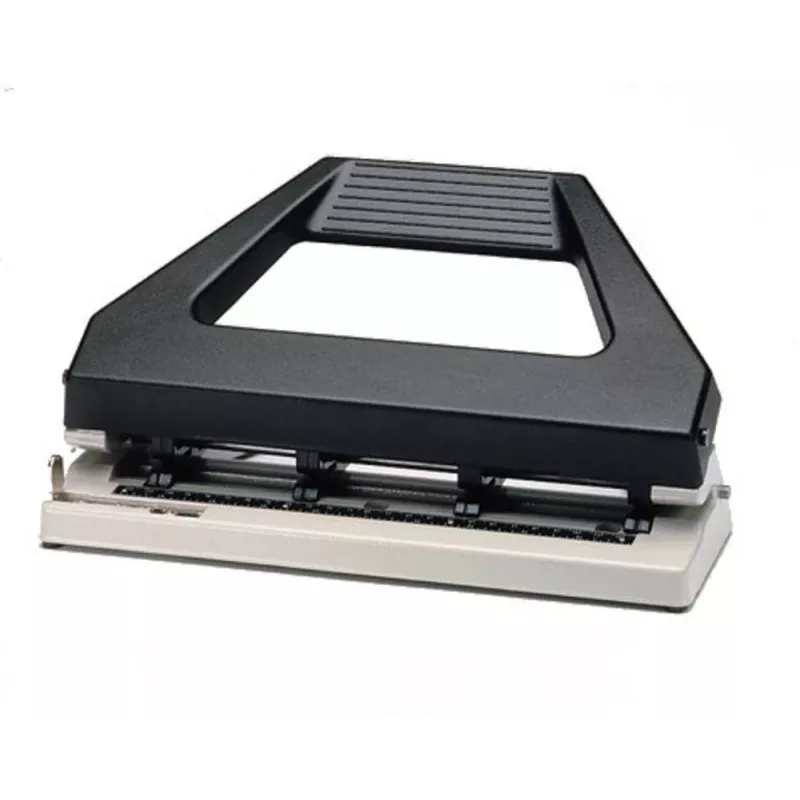 Rexel 420 Variabel 08909 perforador múltiple con perforación variable, 30 hojas, metal, negro/gris