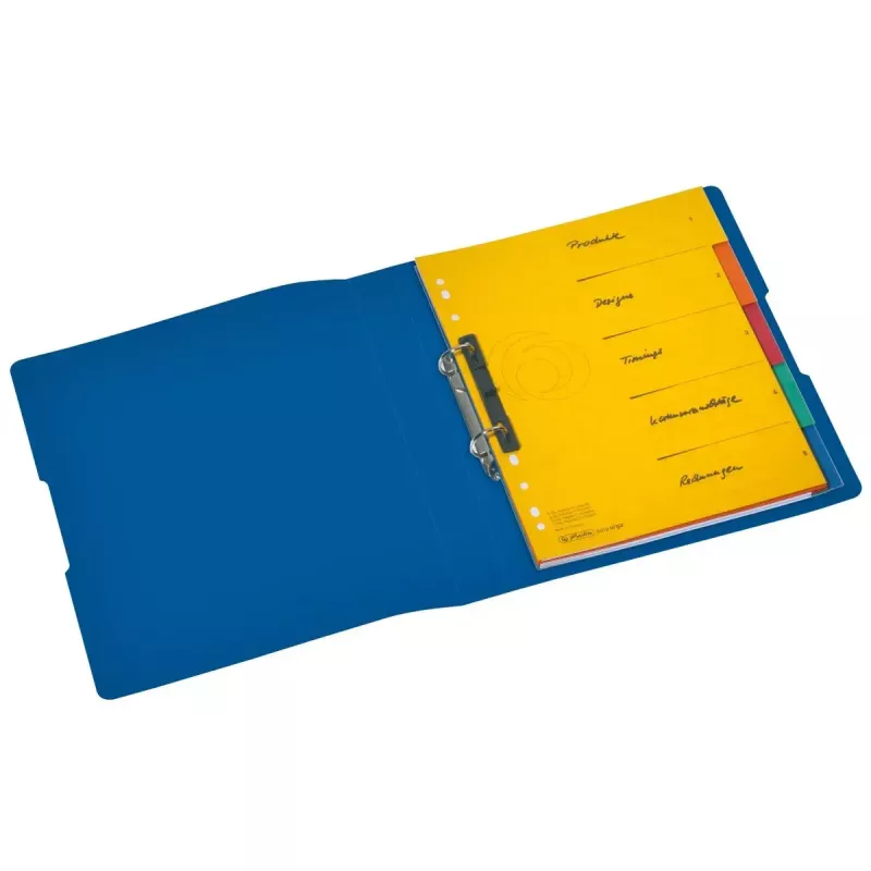 Archivador de anillas Herlitz 11217171 azul