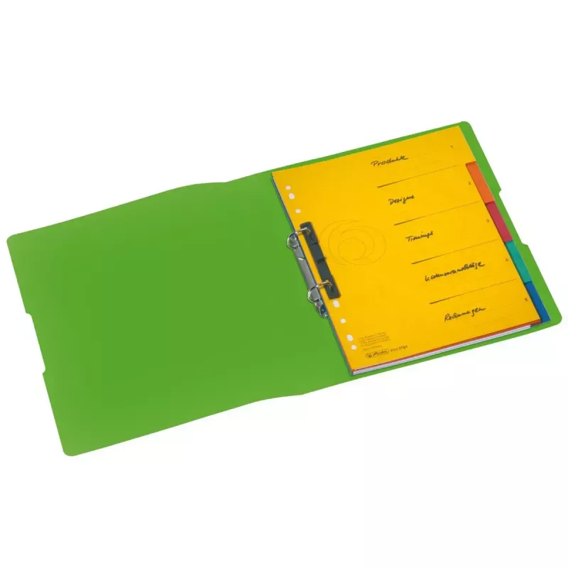 Archivador de anillas Herlitz 11226388 A4 verde