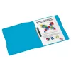 Archivador de anillas Herlitz 11205721 azul transparente