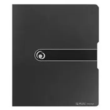 Archivador de anillas Herlitz 11205713 A4 negro