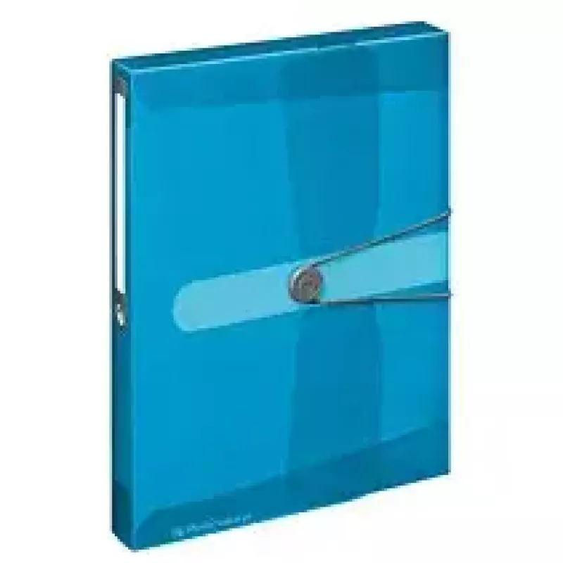 Carpeta Herlitz polipropileno (PP) azul transparente A4 11206141