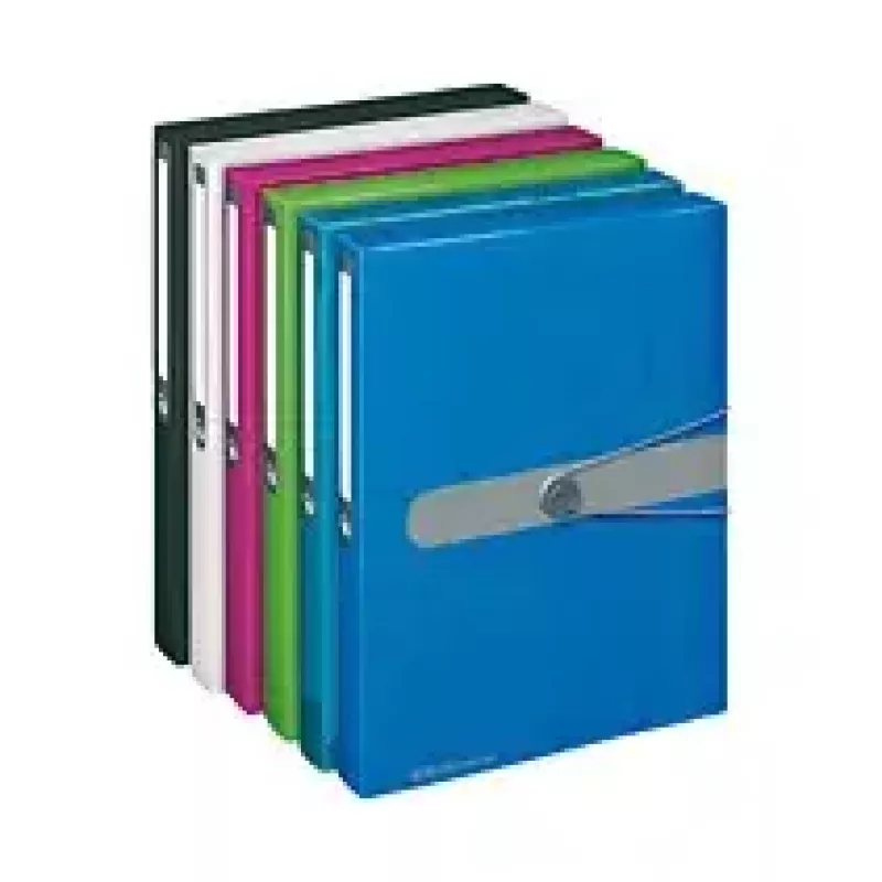 Carpeta Herlitz polipropileno (PP) azul transparente A4 11206141