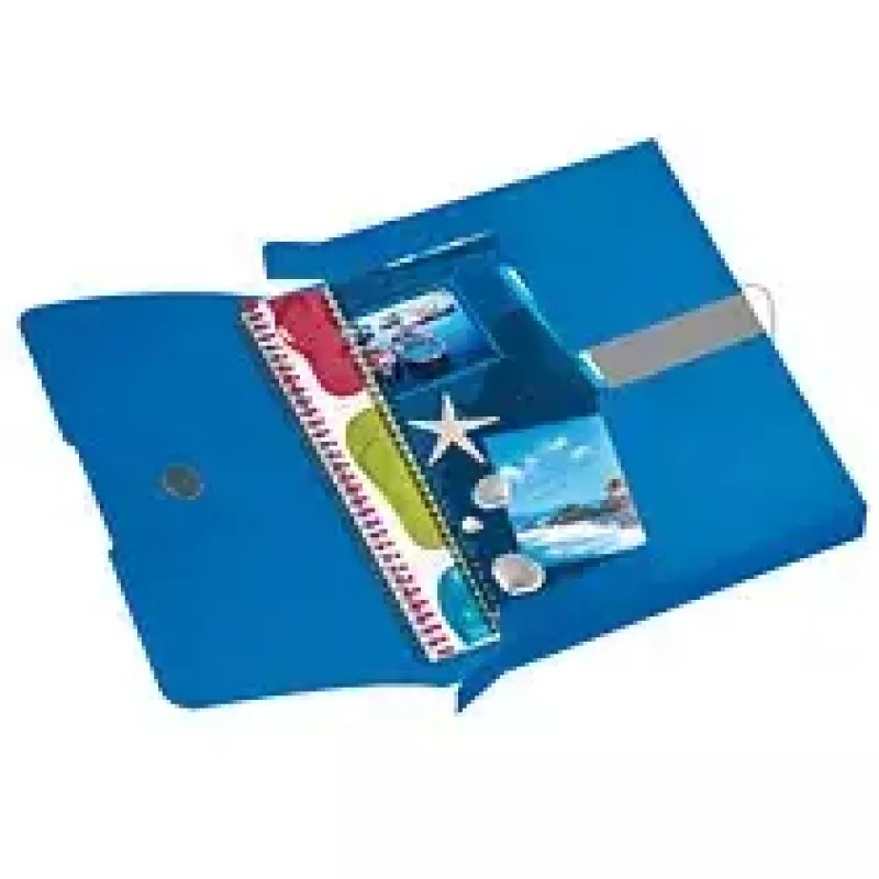 Carpeta polipropileno (PP) Herlitz 11206125 azul A4