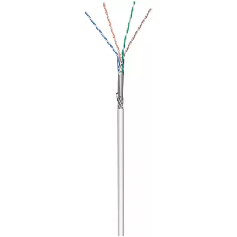 Cable de red Goobay CAT 5e SF/UTP gris 305 m