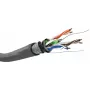 Cable de red Goobay CAT 5e SF/UTP gris 305 m