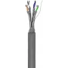 Cable de red Goobay CAT 6 S/FTP PiMF gris 305 m