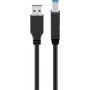 Cable USB 3.0 Goobay 95721 0,25 m negro