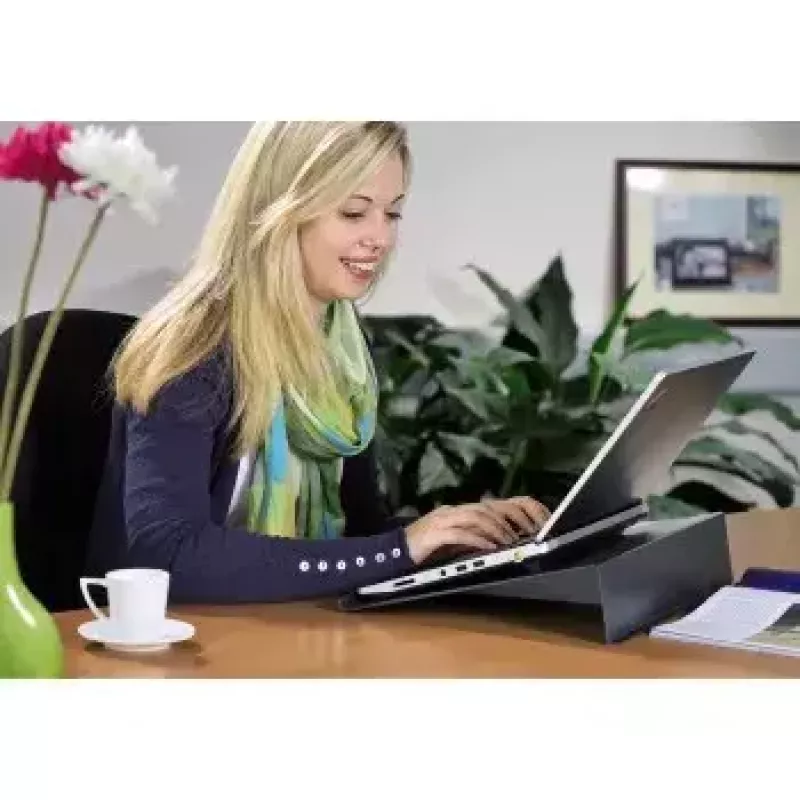 Soporte para portátil Hama 00053073 negro 46,7 cm (18,4