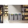 Papelera Hailo ProfiLine Öko XL rectangular plástico gris