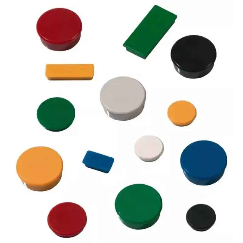 Imán para nevera Franken HMS36 09 blanco 10 uds.
