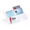 Tarjetero Durable 2439 plástico transparente 240 tarjetas