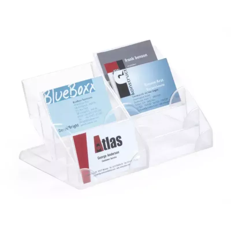 Tarjetero Durable 2439 plástico transparente 240 tarjetas