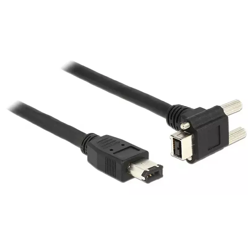 Cable FireWire DeLOCK 83589 2 m 6 polos 9 polos negro