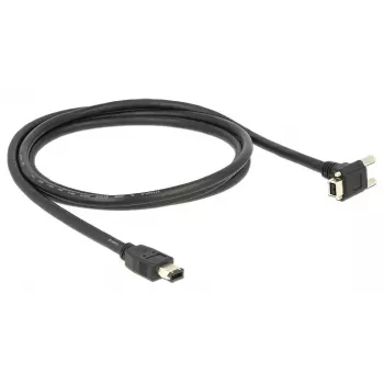 Cable FireWire DeLOCK 83589 2 m 6 polos 9 polos negro