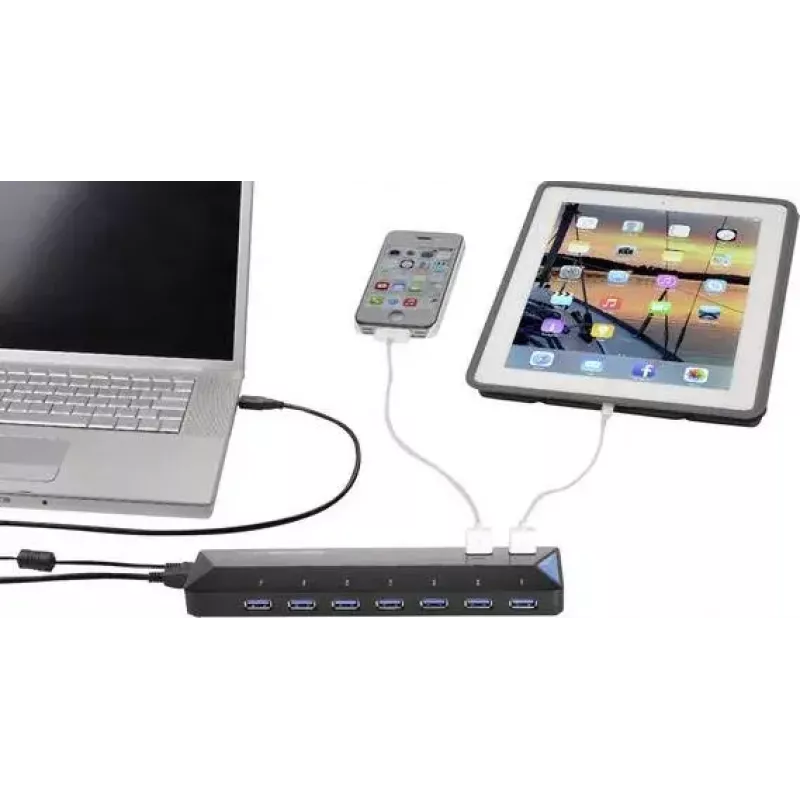 Hub de interfaz USB 3.2 Gen 1 Renkforce RF-3806034