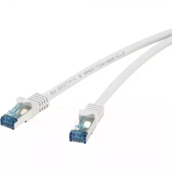 Cable de red Renkforce RF-4145295 15m Cat6a S/FTP gris