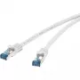 Cable de red Renkforce RF-4145295 15m Cat6a S/FTP gris
