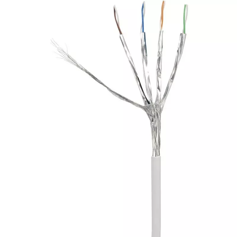 Cable de red Renkforce RF-4149864 Cat6a 1m gris