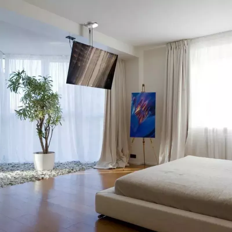 Soporte de TV Reflecta 23122 94 cm (37 pulgadas) plateado