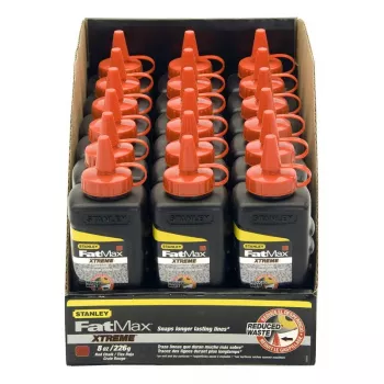 Stanley FatMax PRO 9-47-822 polvo de tiza, negro, 226 g