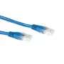 ACT Azul 15 metros cable de red U/UTP CAT6A con conectores RJ45