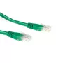 ACT Verde 3 metros cable de red U/UTP CAT6A con conectores RJ45