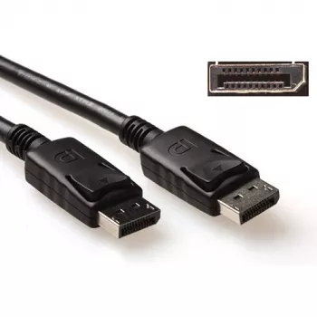 ACT Cable DisplayPort de 0,5 metros macho - macho, pin de alimentación 20 conectado